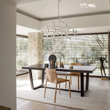 Tavolo con allunghe Cartesio di Alf Da Frè