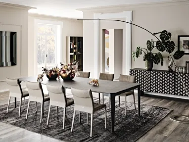 Consolle allungabile con piano in laminato Nemo di Cattelan Italia