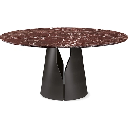 Tavolo rotondo Giano Marble di Cattelan Italia