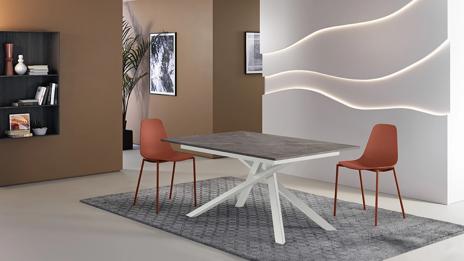 Tavolo allungabile Pulse 25 di Stones