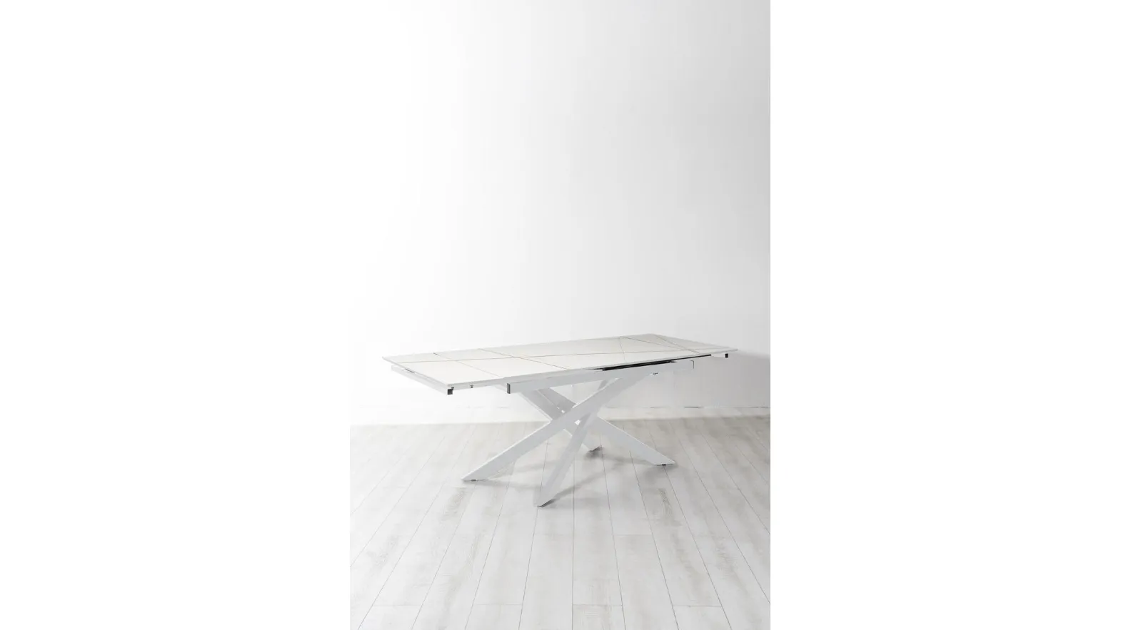 Tavolo allungabile Ares con top in sintered stone di Stones