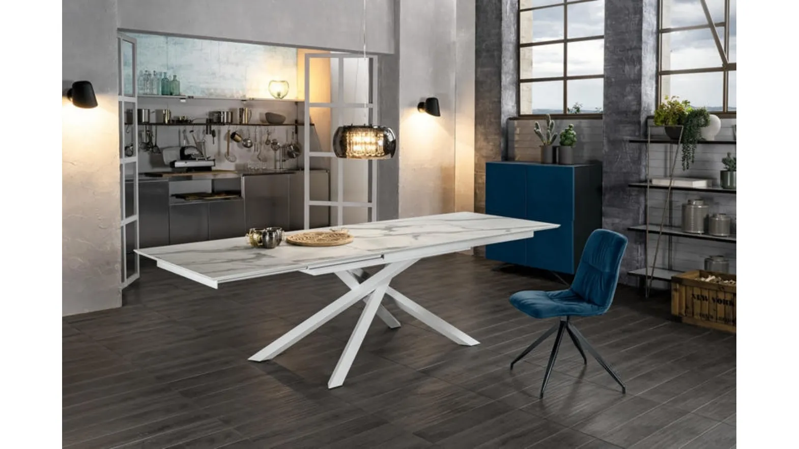 Tavolo allungabile Xavier di Stones