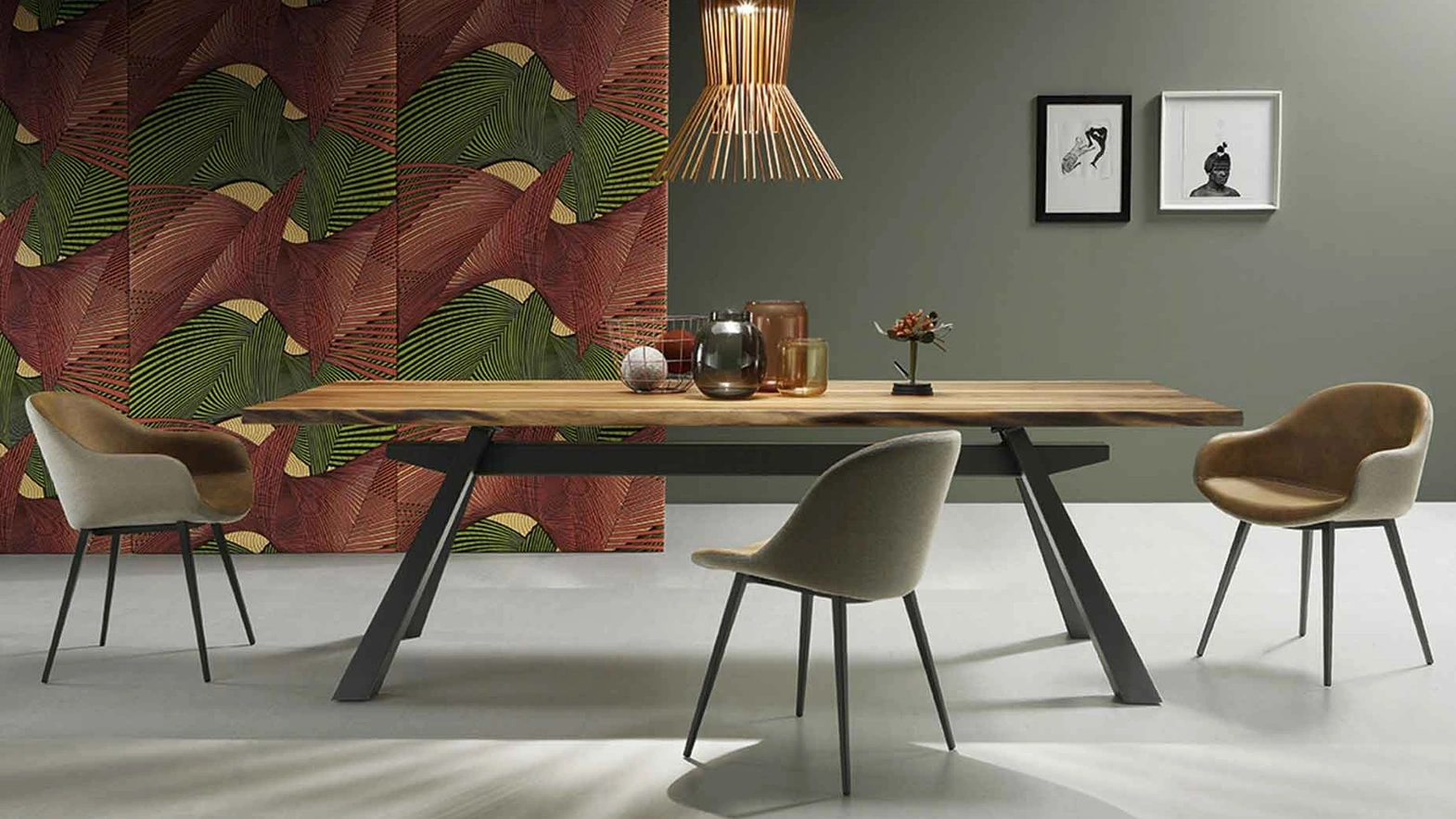 Tavolo Zeus in Rovere di Midj