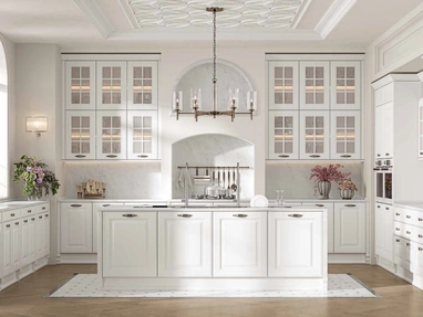 Cucina Classica con isola Afrodite Liberty di Arrex