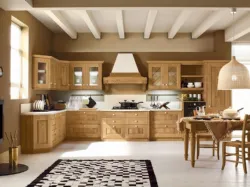 Cucina Classica angolare Carola 06 in Rovere Naturale di Arrex