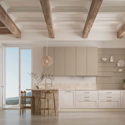 Cucina Classica con penisola Eva Marinaro di Arrex
