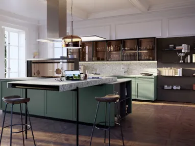 Cucina Design con isola Ak Project 11 di Arrital