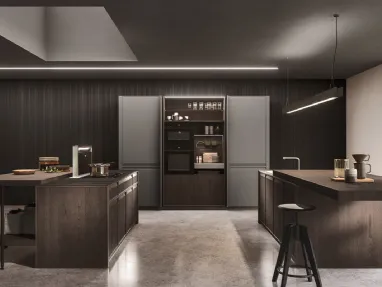 Cucina Design con doppia isola Ak 07 04 di Arrital
