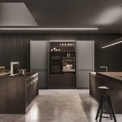 Cucina Design con doppia isola Ak 07 04 di Arrital