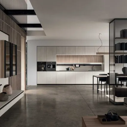 Cucina Design lineare Ak Project 06 di Arrital