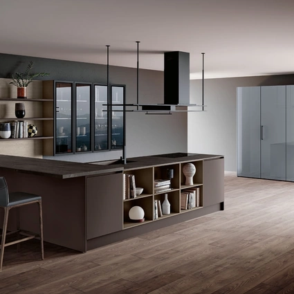 Cucina Moderna Caprera con penisola di Imab