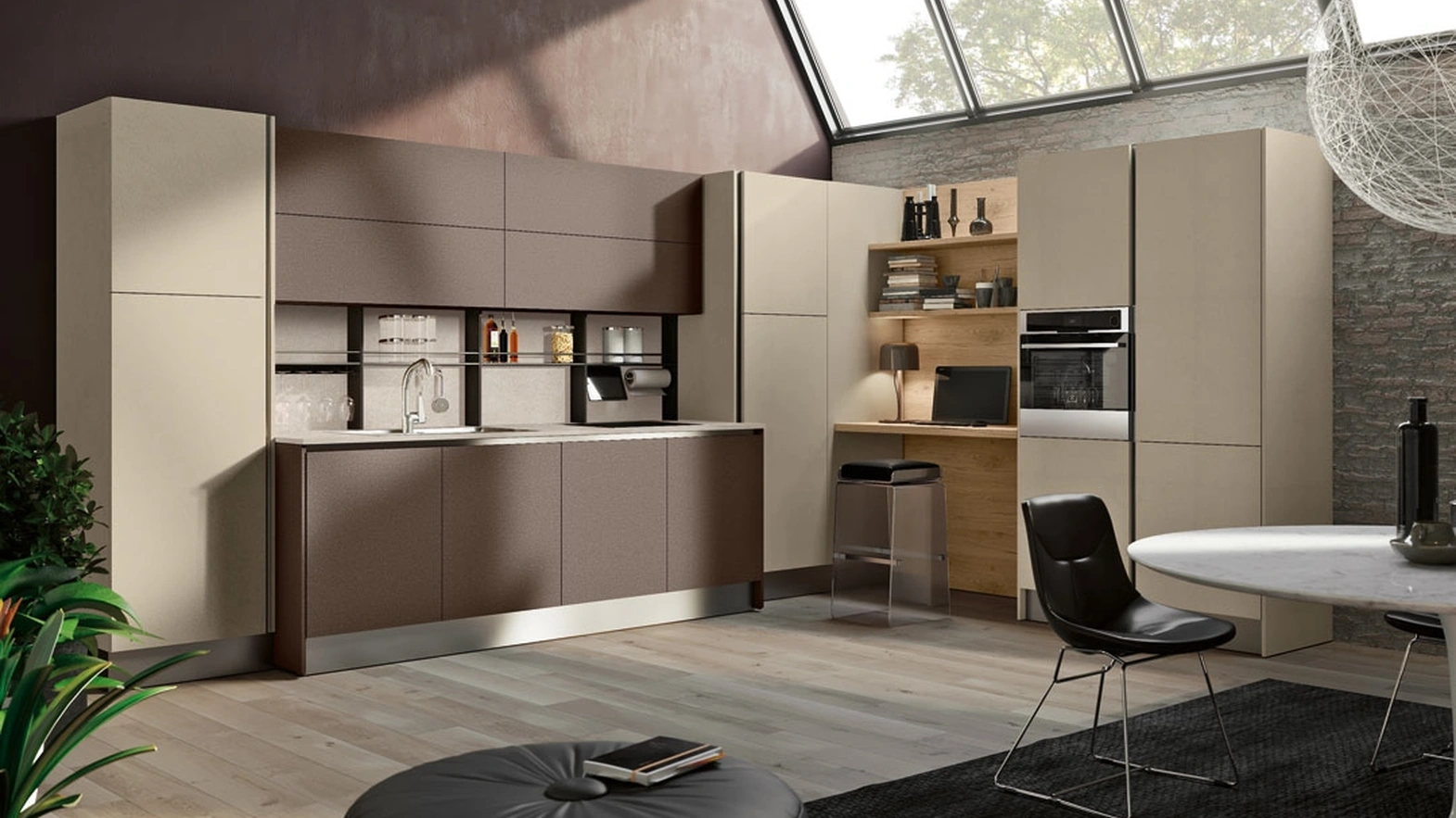 Cucina Moderna angolare Capri di Imab