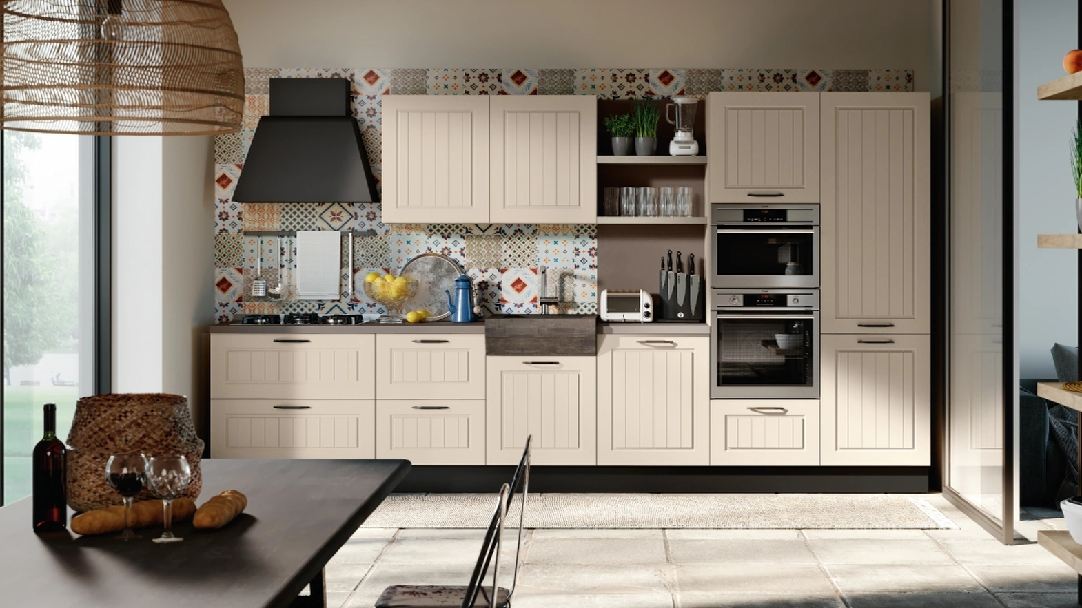 Cucina Moderna lineare Elba di Imab