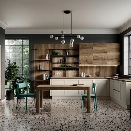 Cucina Moderna Giglio-ad-angolo Imab