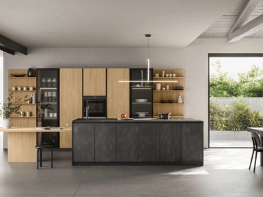 Cucina Moderna con isola Ortigia di Imab