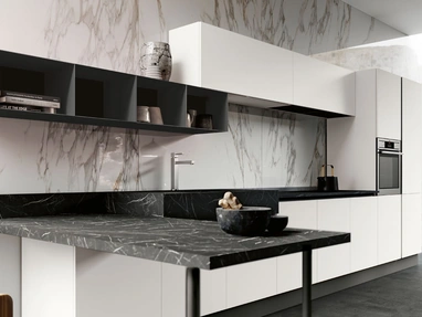 Cucina Moderna con penisola Panarea di Imab