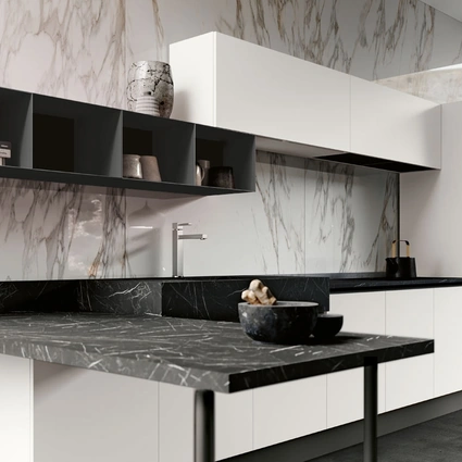 Cucina Moderna con penisola Panarea di Imab