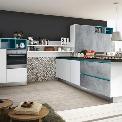 Cucina Moderna Baltimora 01 di Spagnol Cucine