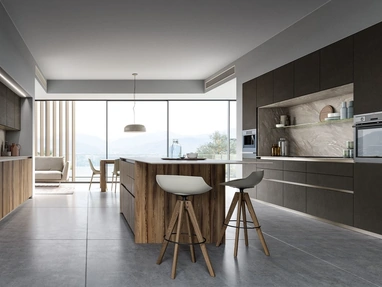 Cucina Moderna con isola Vivere Italia 02 di Spagnol Cucine