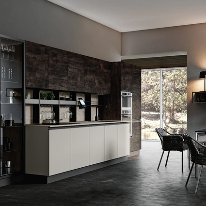 Cucina Moderna lineare Teia di Imab