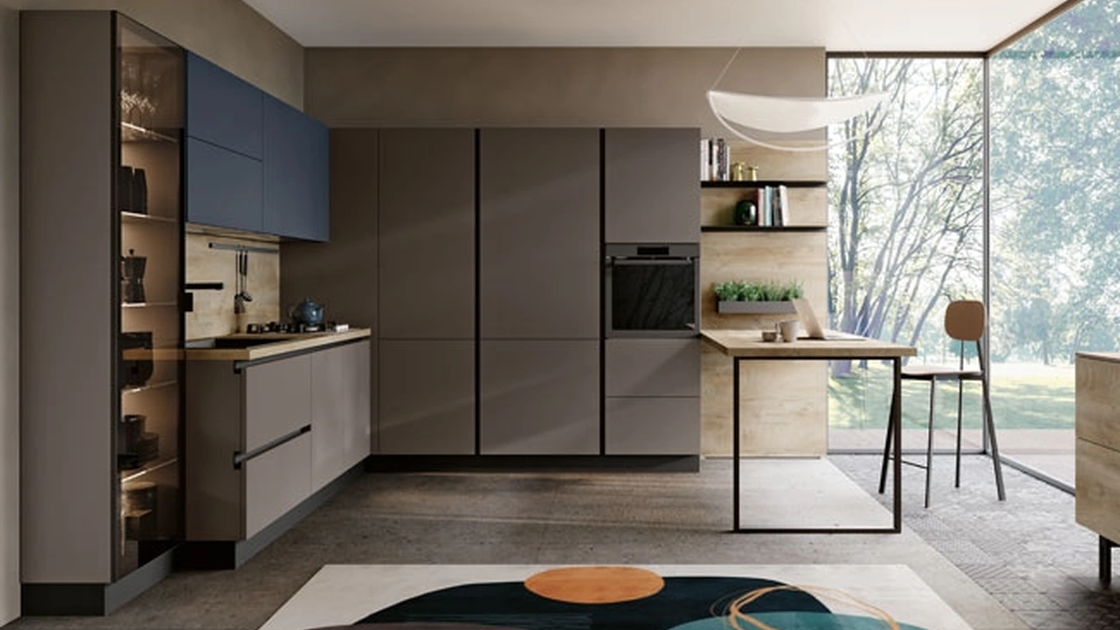 Cucina Moderna angolare Tropea di Imab