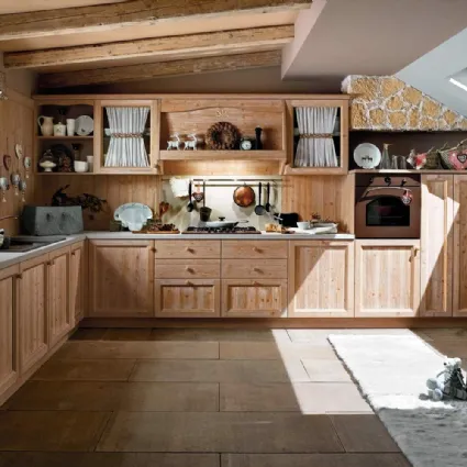 Cucina su misura Everyday Fieno Talcato di Callesella