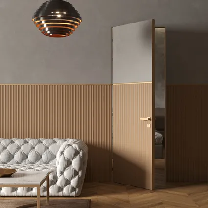 Porta battente a filo muro per interni Suit di Albed